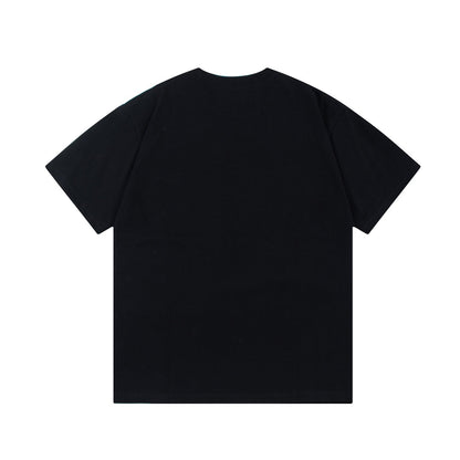T-shirt à imprimé jet d'encre graffiti