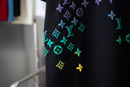 T-shirt presbyte à imprimé dégradé