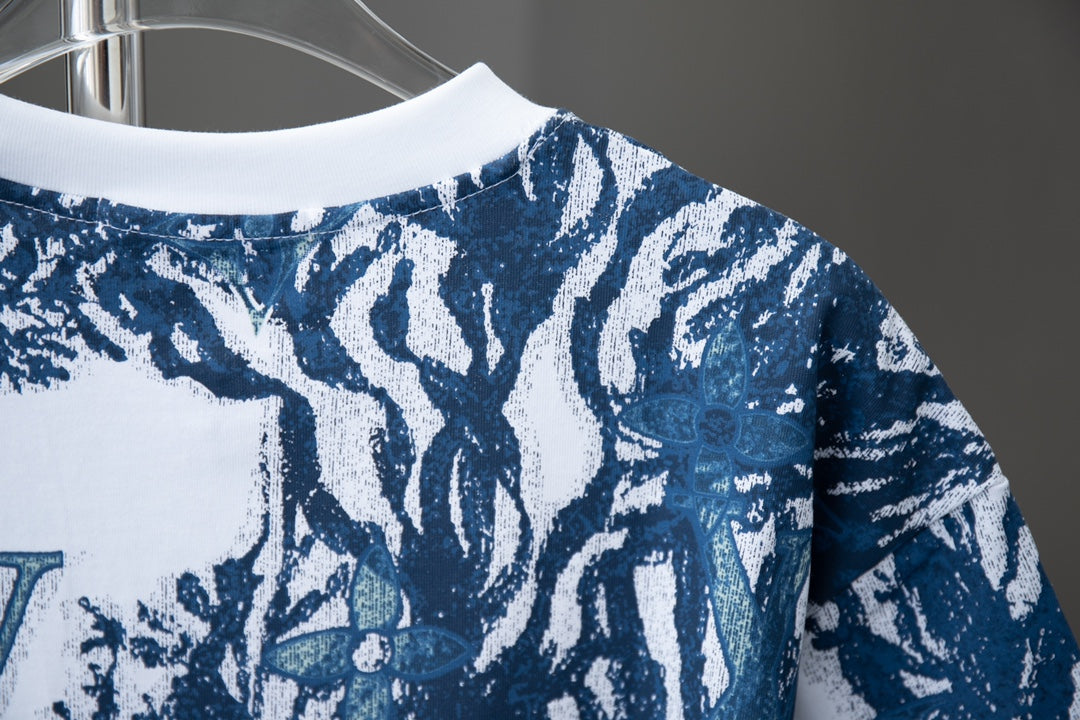 T-shirt en tricot jacquard