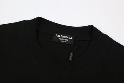 T-shirt classique à imprimé lettres