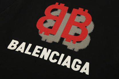 T-shirt classique à imprimé lettres