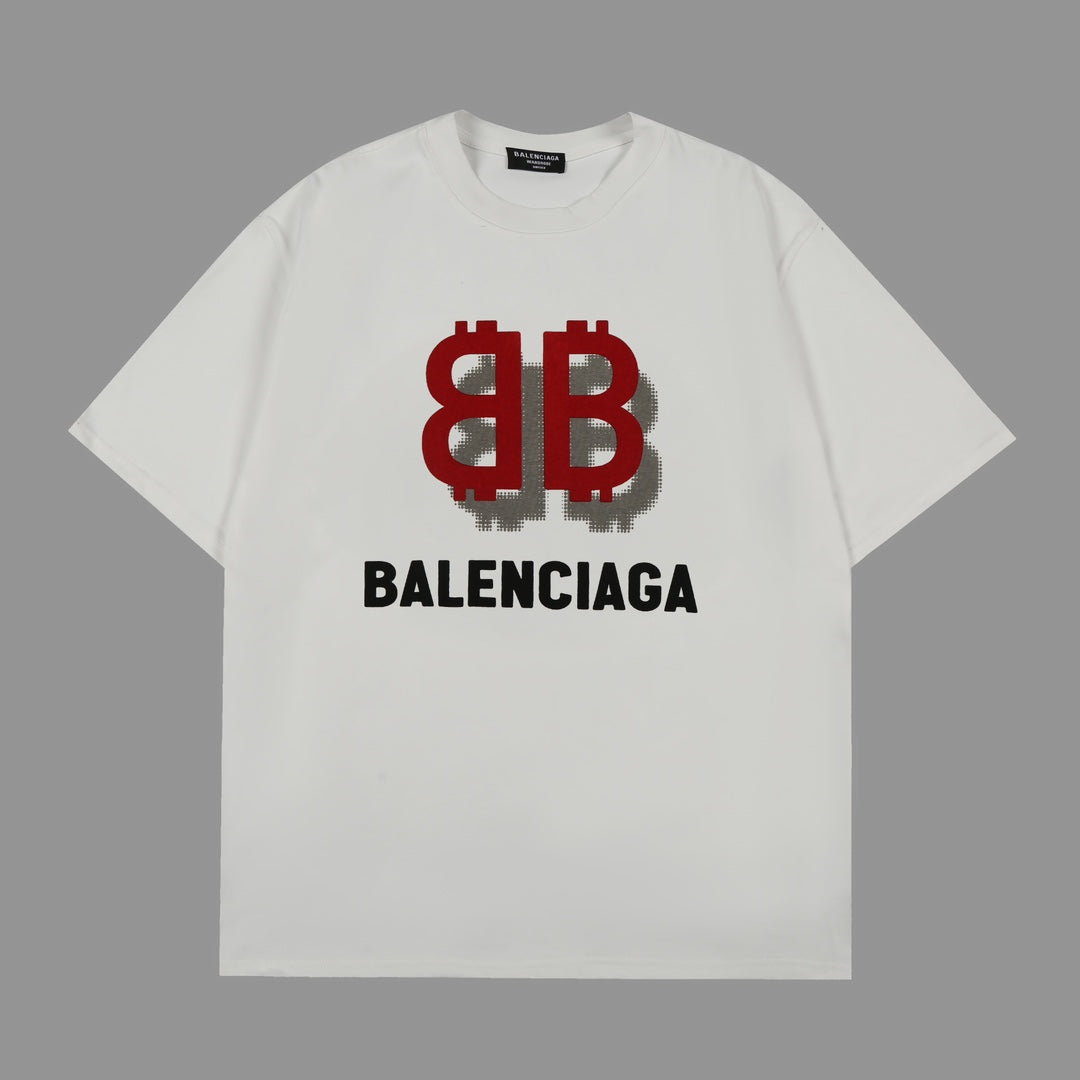 T-shirt classique à imprimé lettres