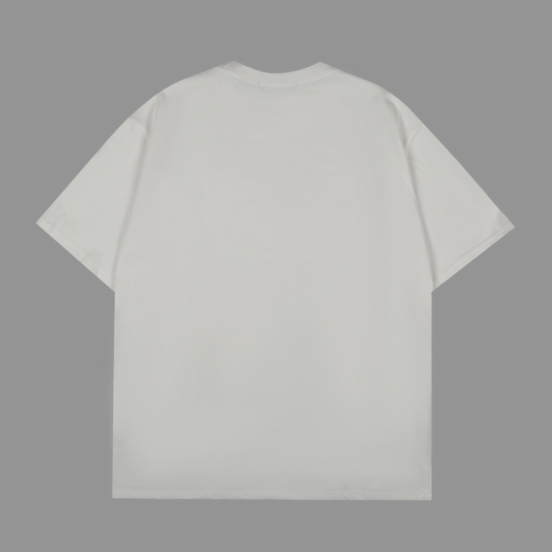 T-shirt classique à imprimé lettres