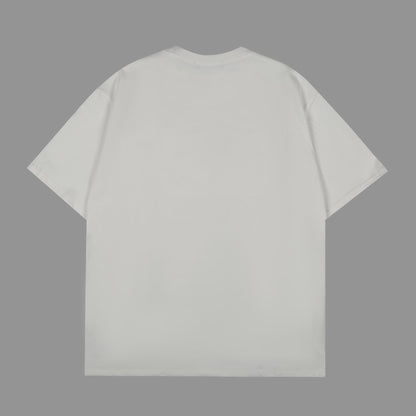 T-shirt classique à imprimé lettres