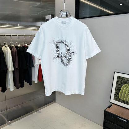 T-shirt classique à motif mousse