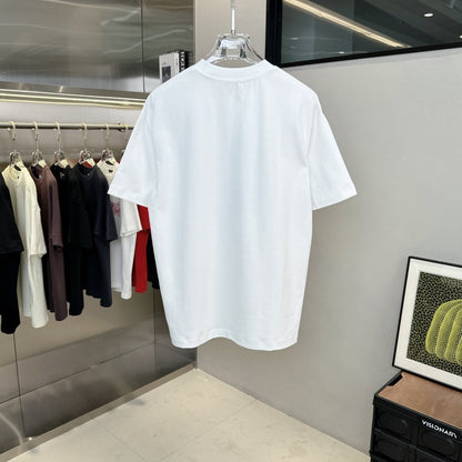 T-shirt classique à motif mousse