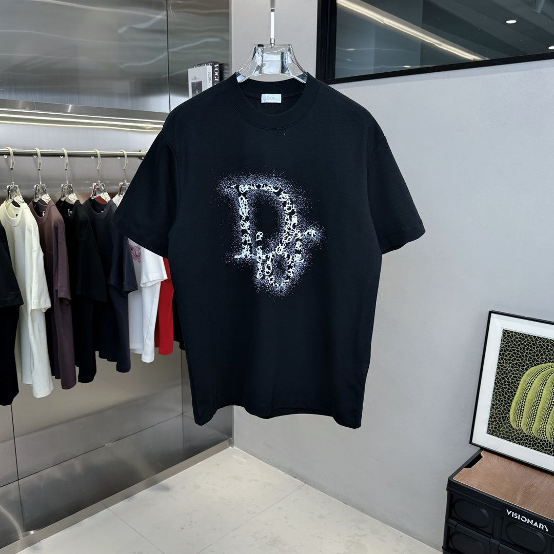 T-shirt classique à motif mousse