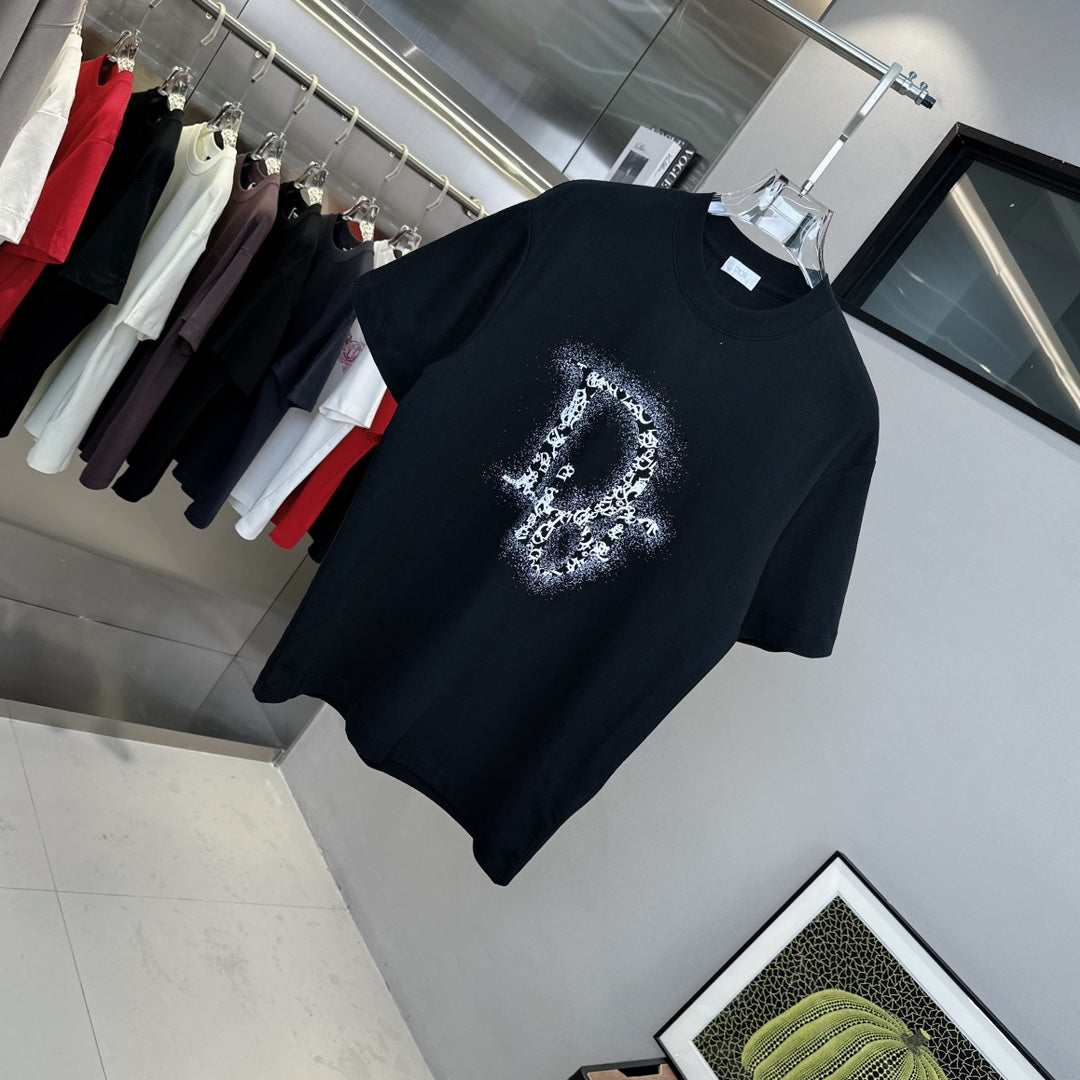 T-shirt classique à motif mousse