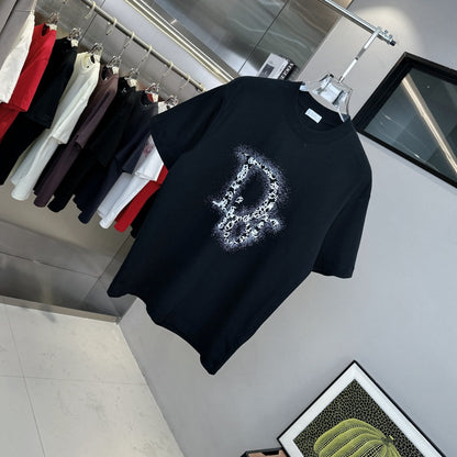 T-shirt classique à motif mousse