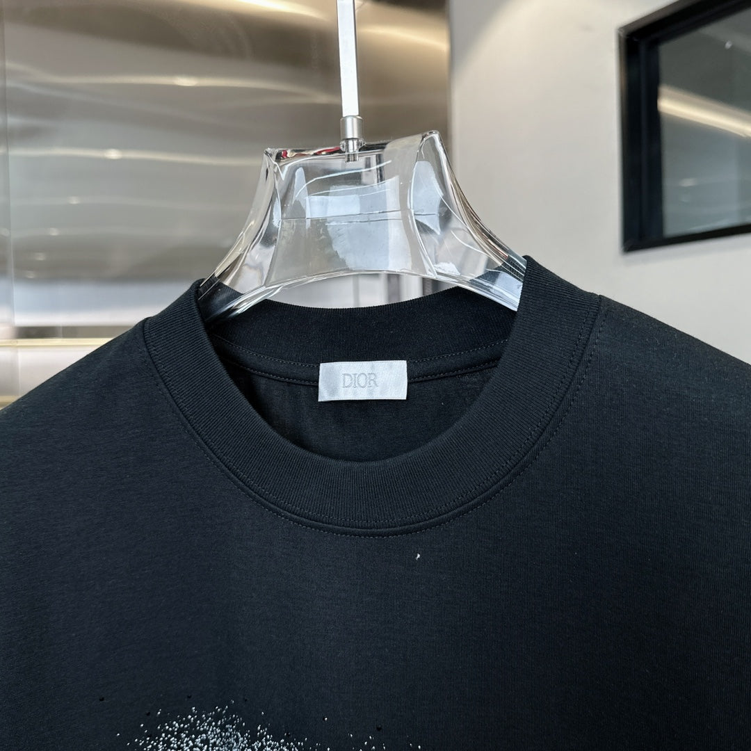 T-shirt classique à motif mousse