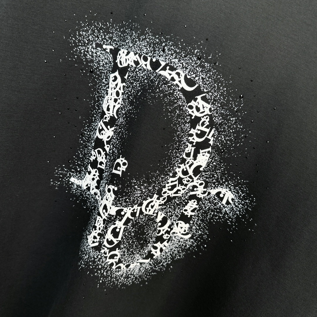 T-shirt classique à motif mousse