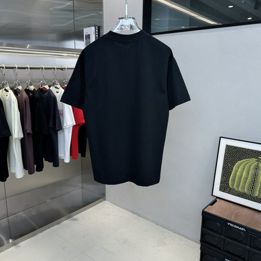 T-shirt classique à motif mousse