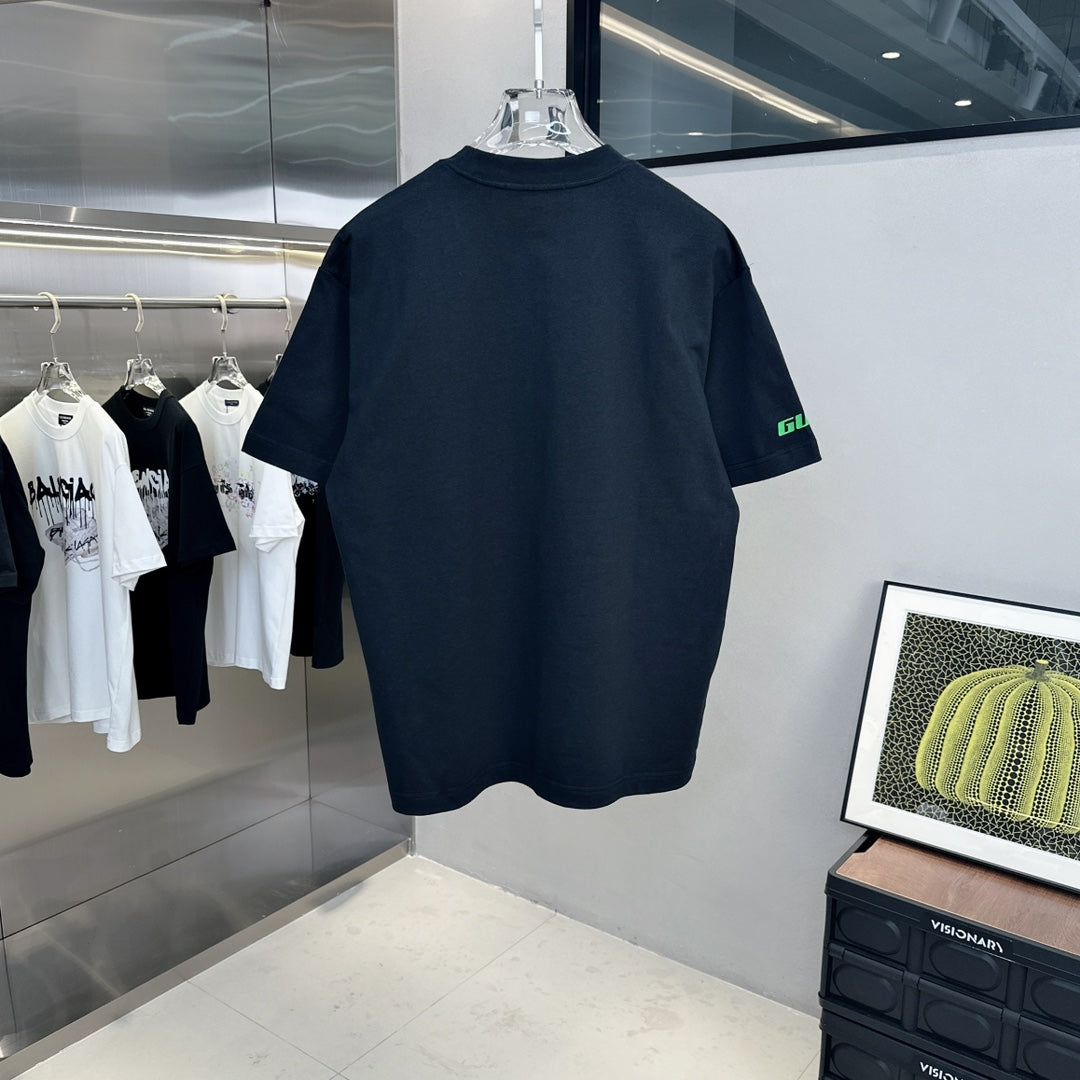 T-shirt en mousse imprimé lettre