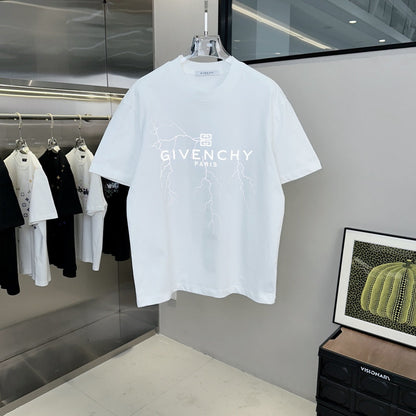 T-shirt Imprimé Foudre