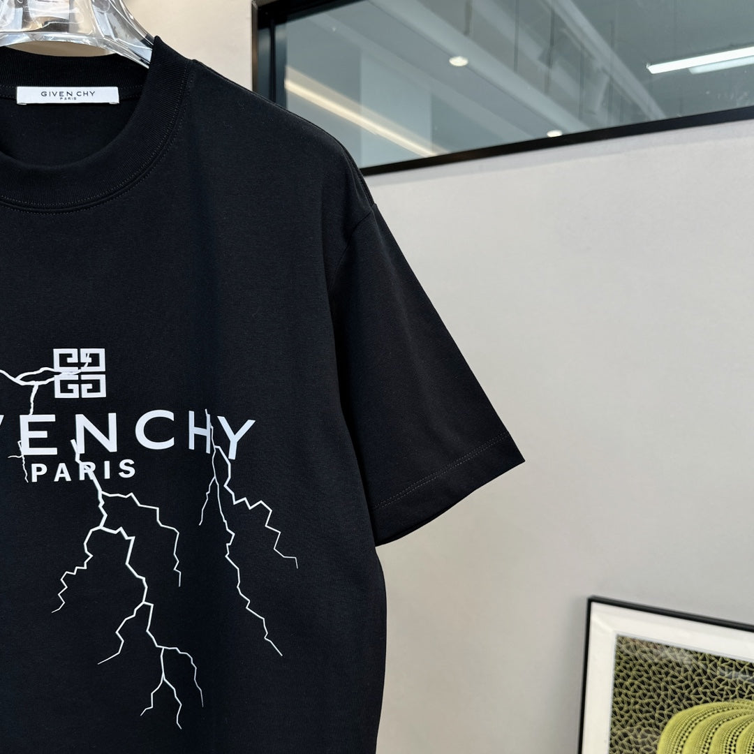 T-shirt Imprimé Foudre