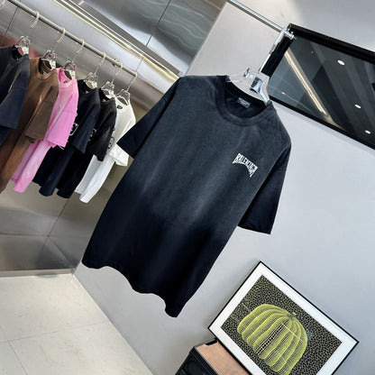 T-shirt à l'aspect vieilli