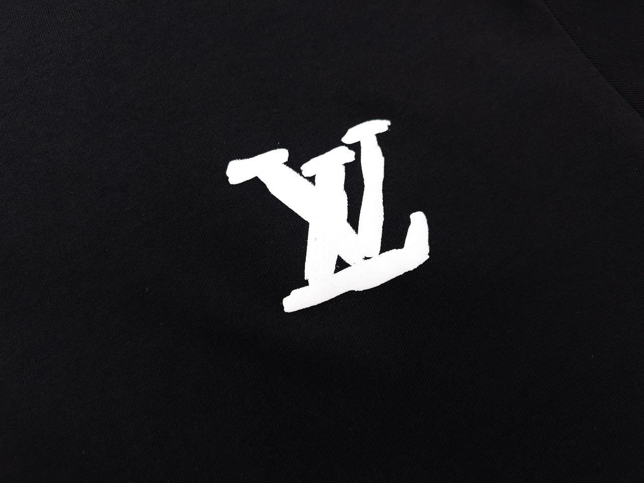 T-shirt classique imprimé devant et derrière