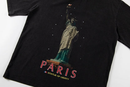 T-shirt à imprimé pierre classique