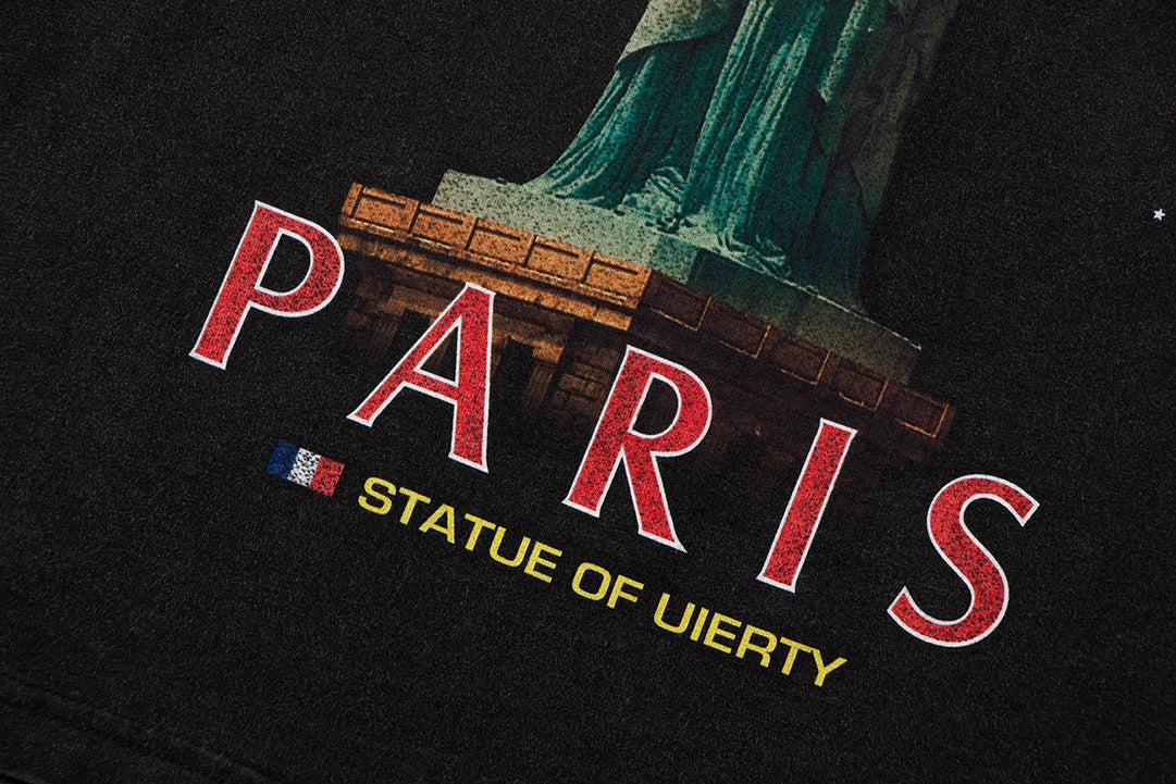 T-shirt à imprimé pierre classique