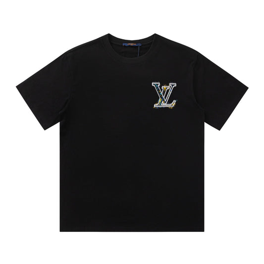 T-shirt imprimé graffiti jaune