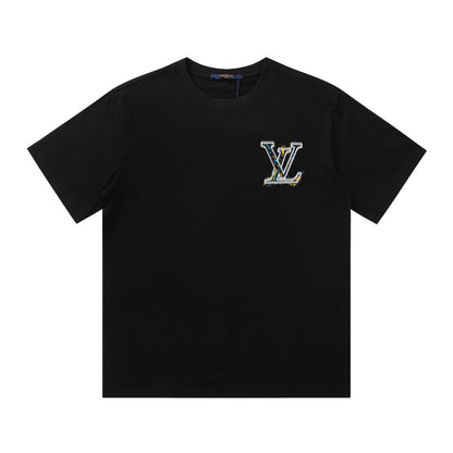 T-shirt imprimé graffiti jaune