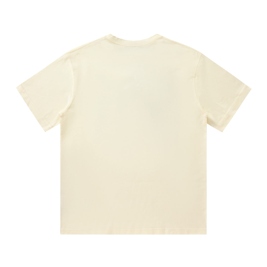T-shirt imprimé dégradé de lettres