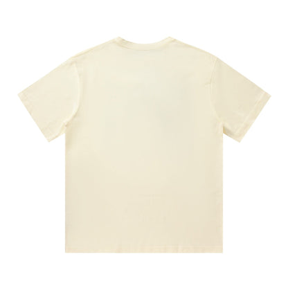 T-shirt imprimé dégradé de lettres