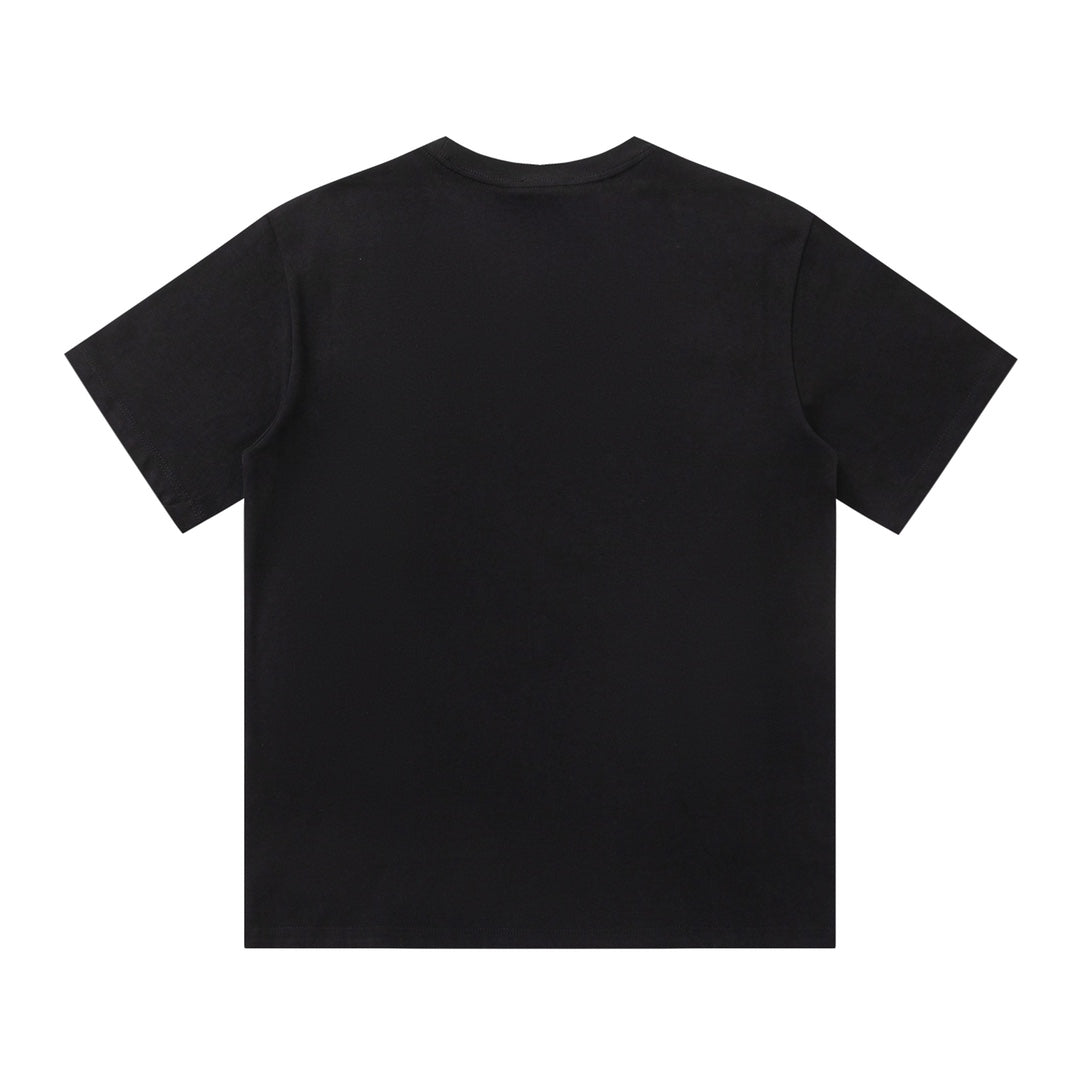 T-shirt imprimé dégradé de lettres