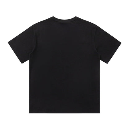 T-shirt imprimé dégradé de lettres