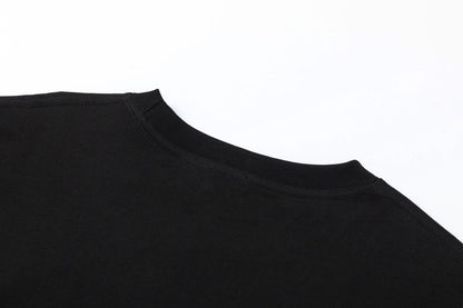 T-shirt imprimé dégradé de lettres