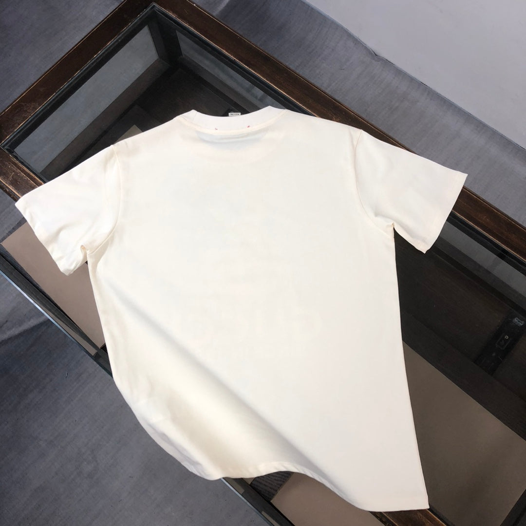 T-shirt imprimé personnages de dessins animés amusants