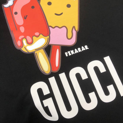 T-shirt imprimé crème glacée mignonne
