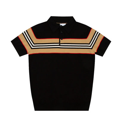 T-shirt tricoté extensible à revers