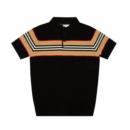 T-shirt tricoté extensible à revers