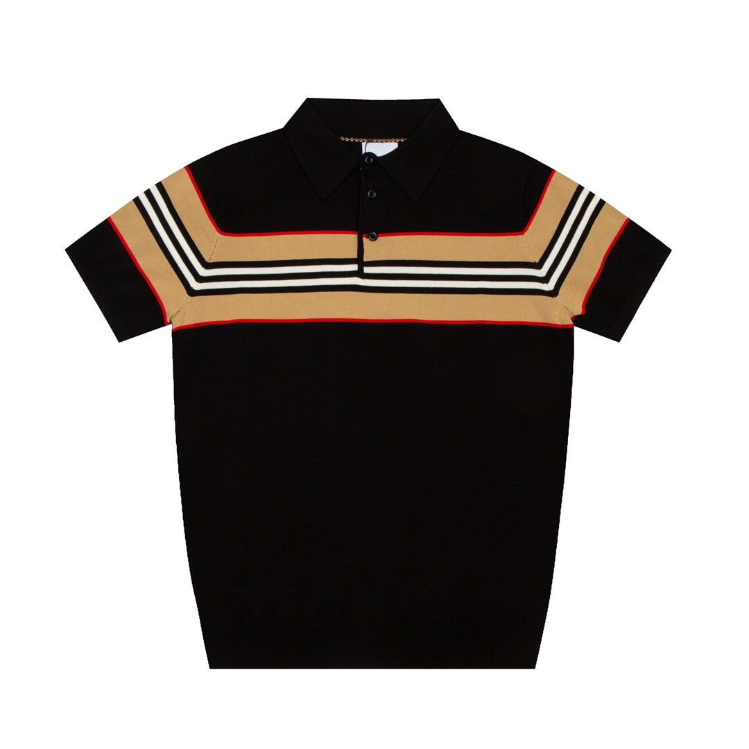 T-shirt tricoté extensible à revers