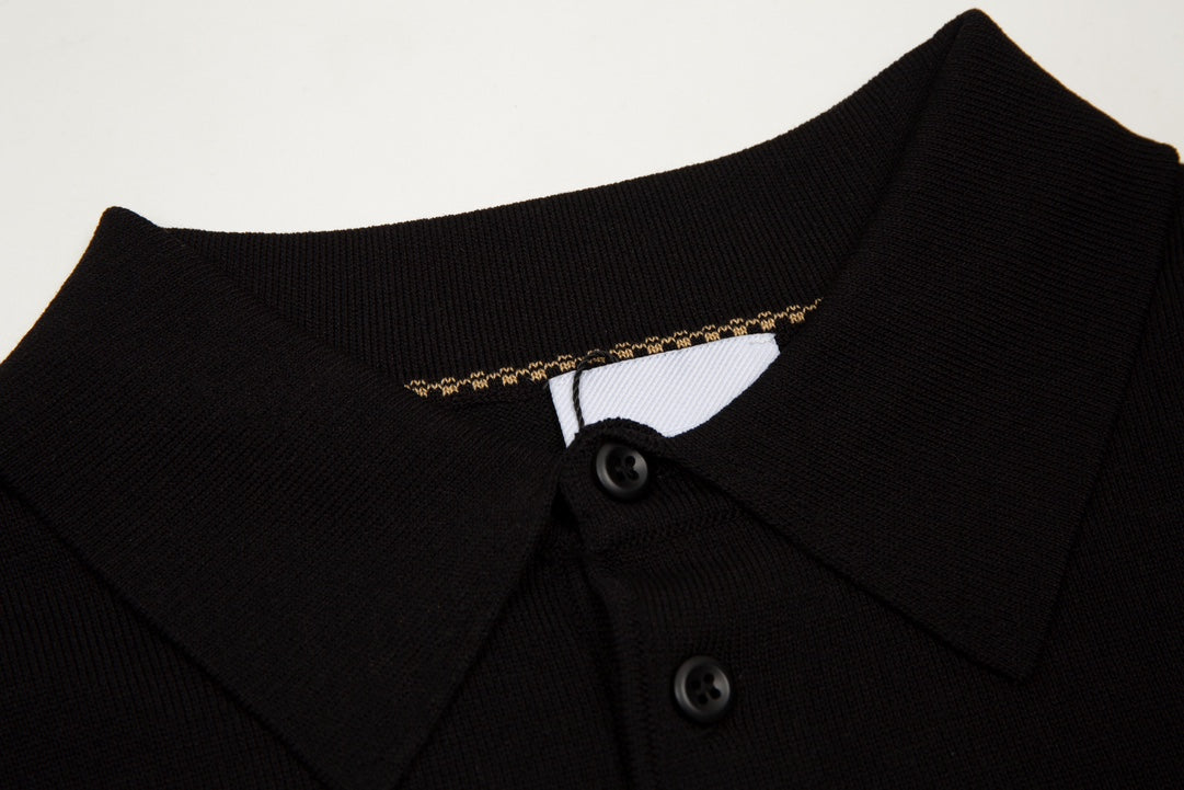 T-shirt tricoté extensible à revers