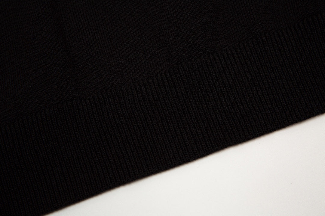 T-shirt tricoté extensible à revers