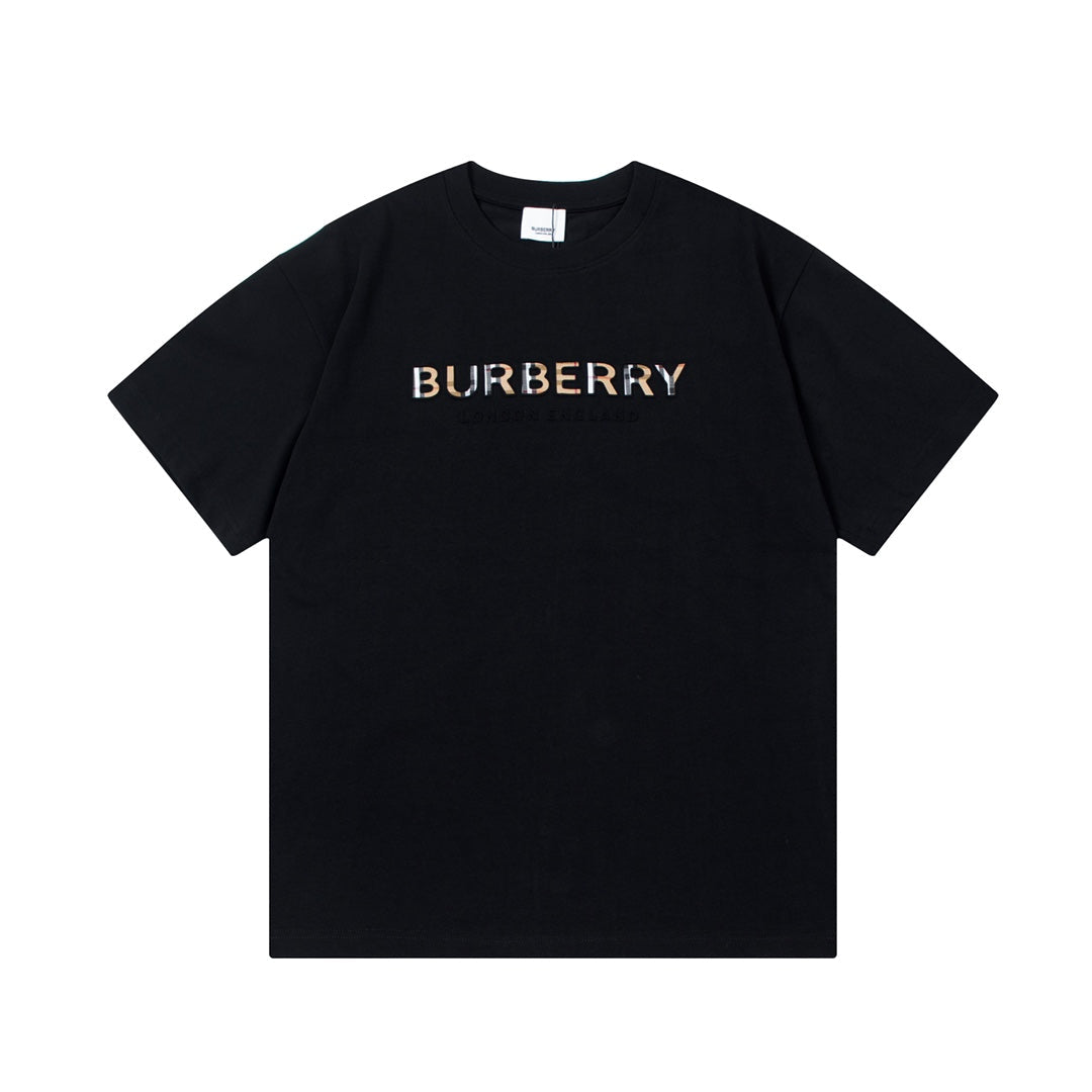 T-shirt classique à imprimé lettres