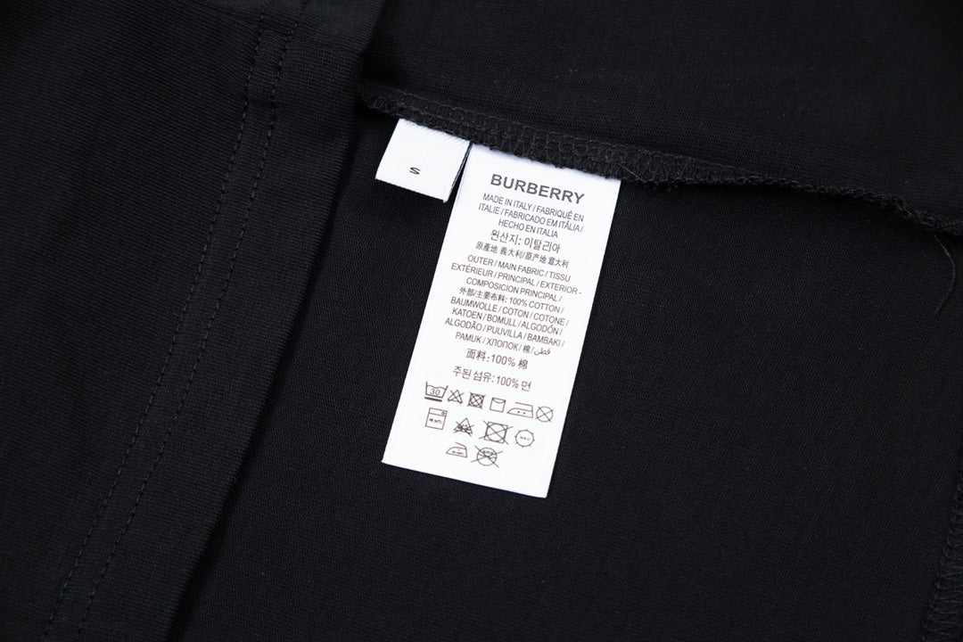 T-shirt classique à imprimé lettres