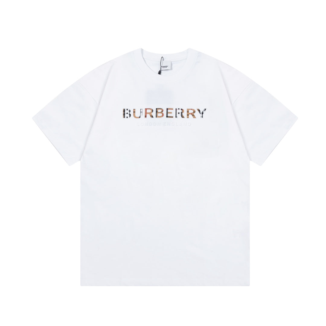 T-shirt classique à imprimé lettres