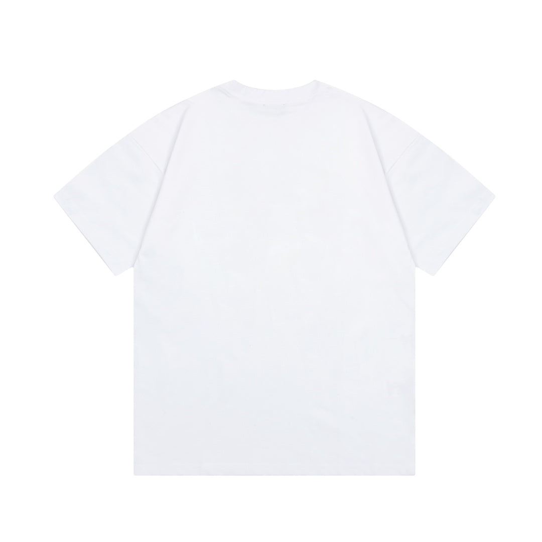 T-shirt classique à imprimé lettres