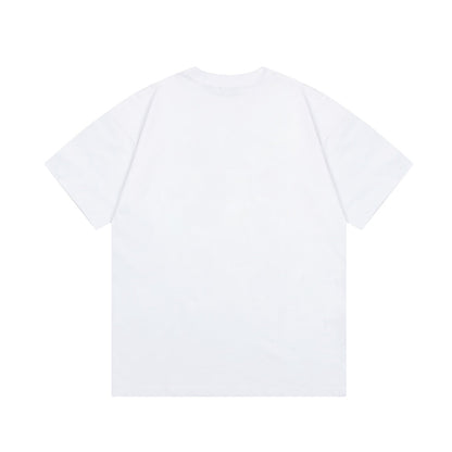 T-shirt classique à imprimé lettres