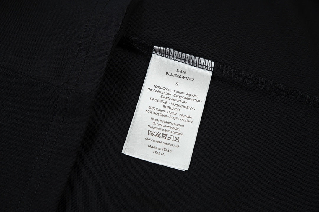 T-shirt imprimé graffiti style éclaboussures d'encre