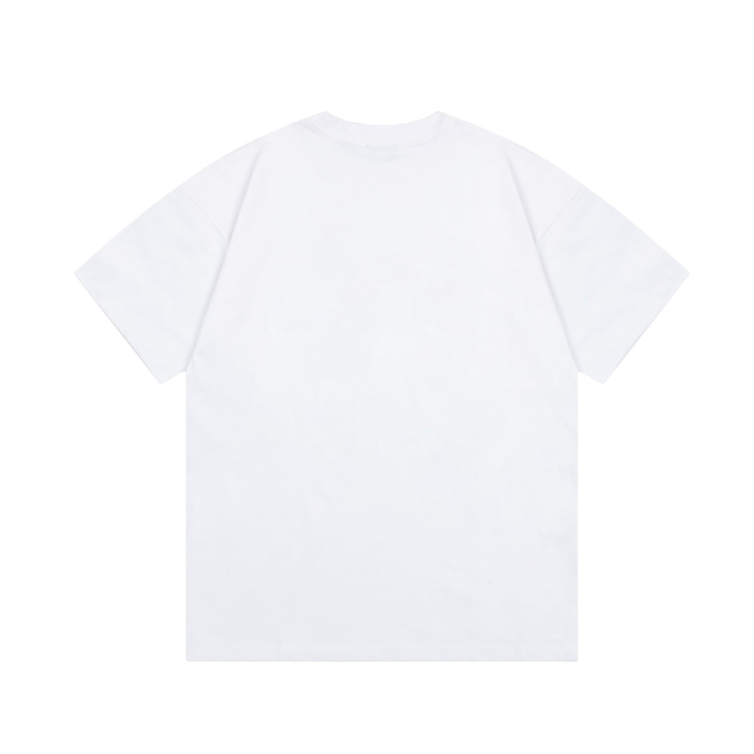 T-shirt imprimé graffiti style éclaboussures d'encre