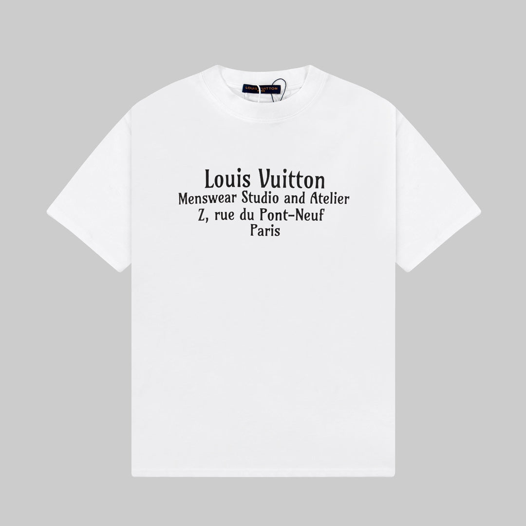 T-shirt imprimé lettres recto verso