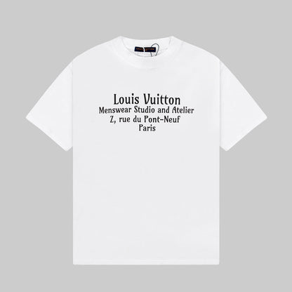 T-shirt imprimé lettres recto verso