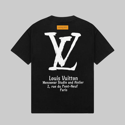 T-shirt imprimé lettres recto verso