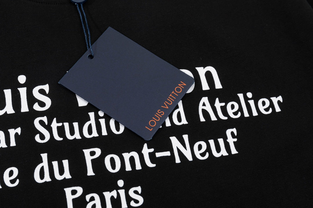 T-shirt imprimé lettres recto verso