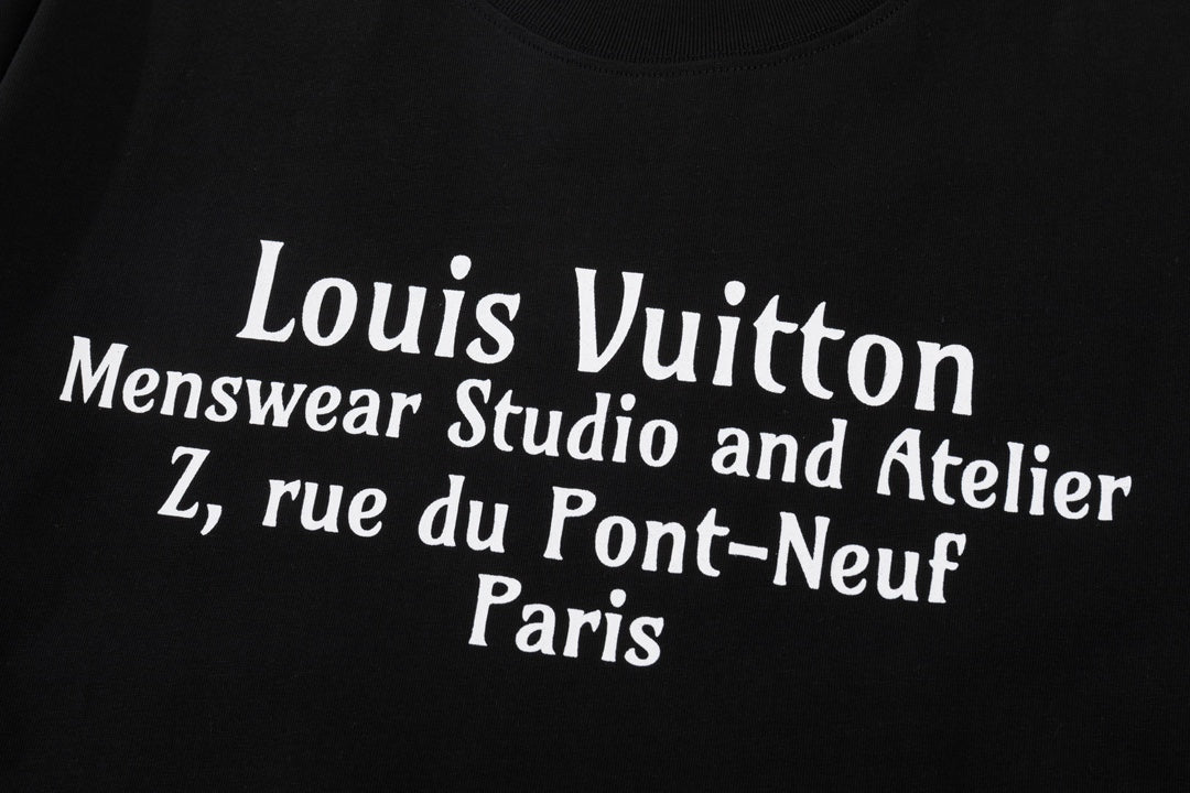 T-shirt imprimé lettres recto verso