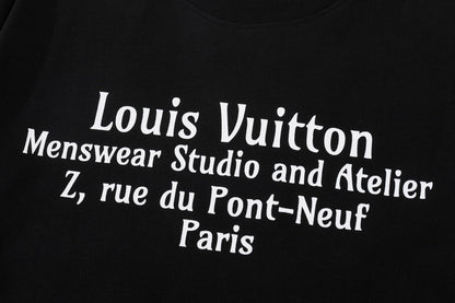 T-shirt imprimé lettres recto verso